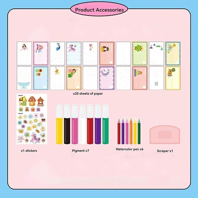Rainbow Dot Painting Kit