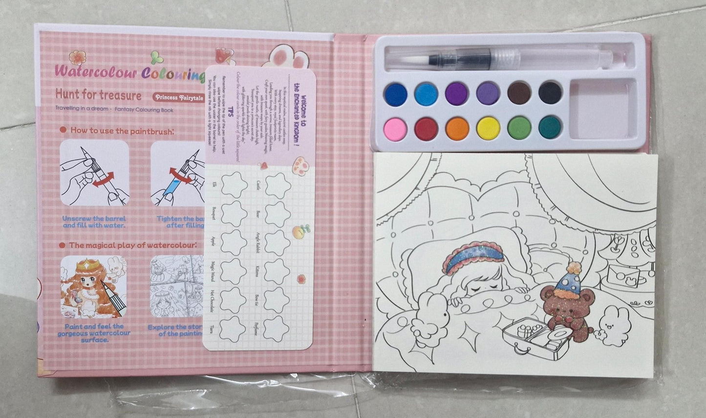 Cartoon Art Painting Set