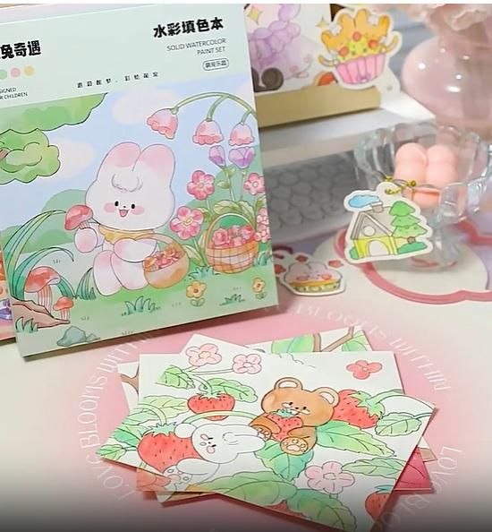 Cartoon Art Painting Set
